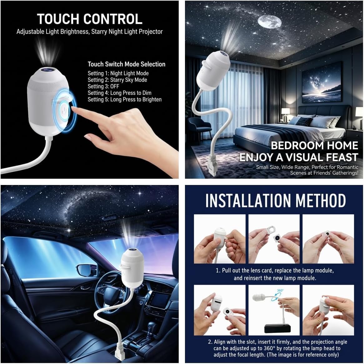 🌌 Galaxy Glow™ | Convierte tu habitación en una Galaxia